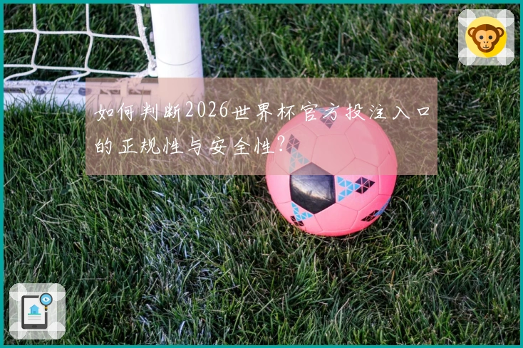 如何判断2026世界杯官方投注入口的正规性与安全性？
